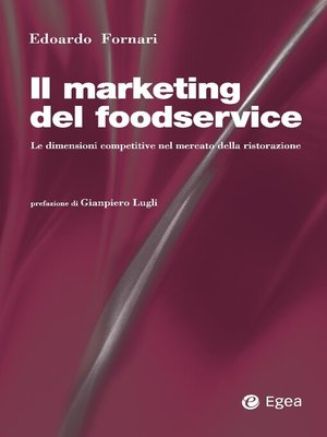 cover image of Il marketing del foodservice